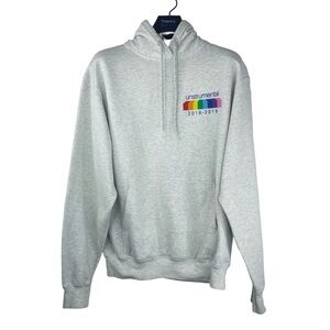 PORT & COMPANY UNSTRUMENTAL A CAPPELLA GROUP Women's Light Grey Graphic Hoodie M